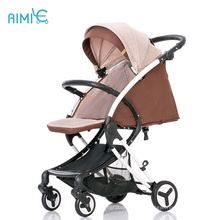 European high view portable blue baby stroller en1888 approved Chinese manufacturer